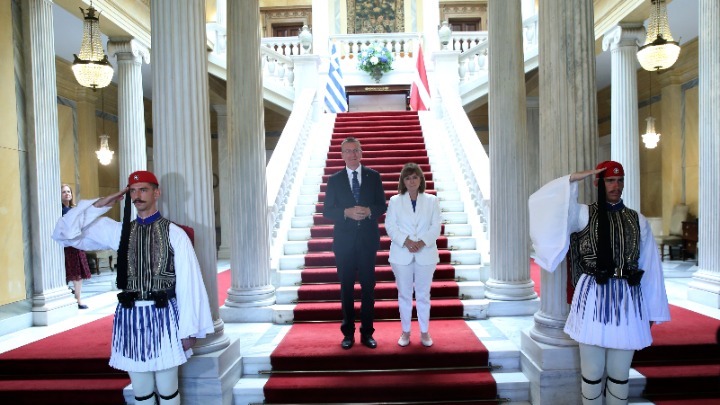 Κ. Σακελλαροπούλου: «Με τις προκλήσεις ασφαλείας στην Ευρώπη να πληθαίνουν, η ανάγκη σεβασμού του διεθνούς δικαίου και των συνθηκών είναι πλέον επιτακτική»