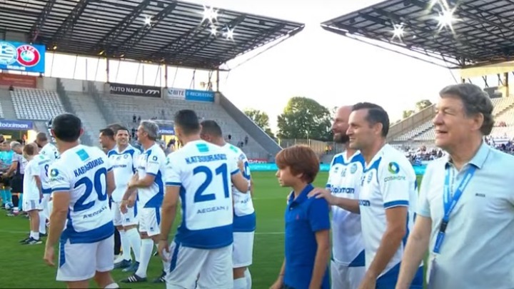 Οι UEFA All Stars «λύγισαν» τους Έλληνες «Legends» του 2004