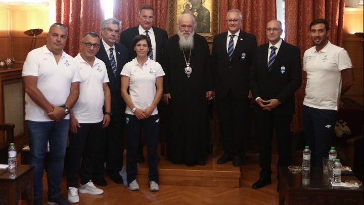 Παρίσι 2024-Η ευχή του Αρχιεπισκόπου Αθηνών και Πάσης Ελλάδας στην Ολυμπιακή ομάδα