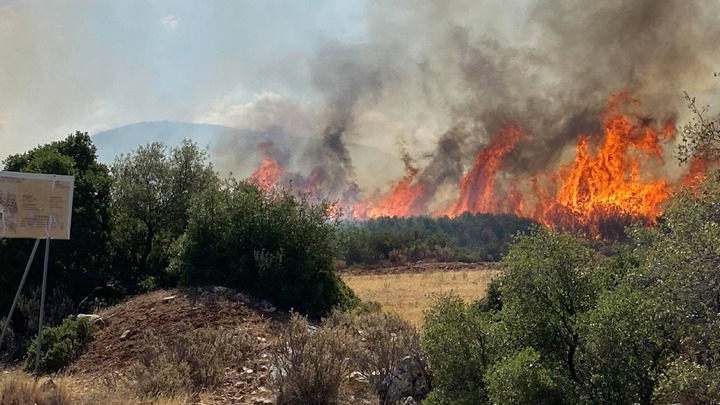 Πολύ υψηλός κίνδυνος πυρκαγιάς σήμερα στις Π.Ε Χανίων, Λακωνίας και στα Κύθηρα