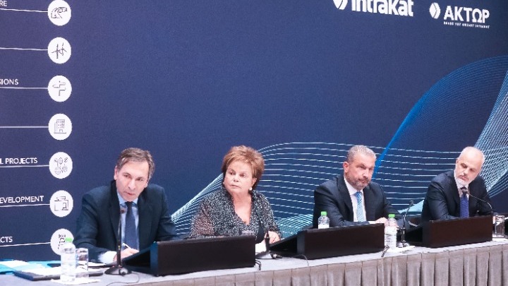Σε 2,5 δισ. ευρώ κύκλο εργασιών στοχεύει η Intrakat