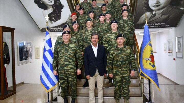 Συνάντηση Κ. Γκιουλέκα  με τους διοικητές της περιοχής ευθύνης του Γ’ Σώματος Στρατού