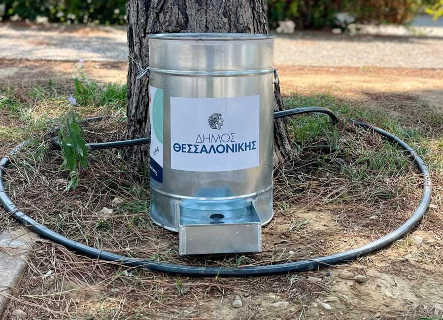 45 ποτίστρες από τον Δήμο Θεσσαλονίκης για τα αδέσποτα και δεσποζόμενα ζώα συντροφιάς