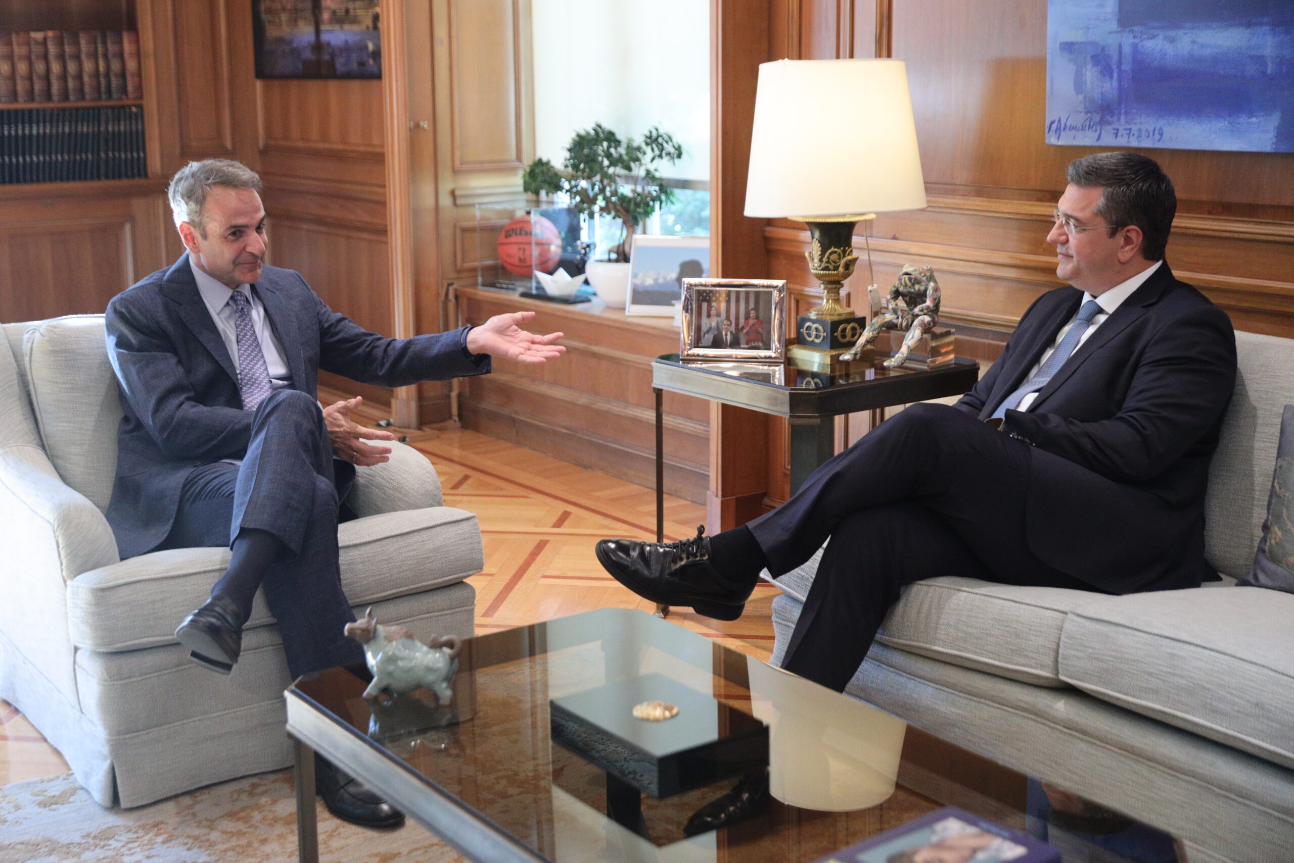 Κυρ. Μητσοτάκης: Ο Απόστολος Τζιτζικώστας διαθέτει τις ικανότητες να εκτελέσει την απαιτητική εθνική αποστολή
