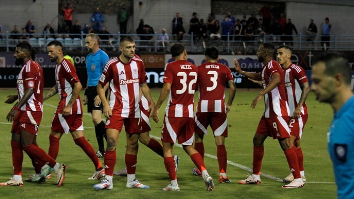 Εντυπωσιακή Νίκη του Ολυμπιακού με 3-0 στη Λαμία