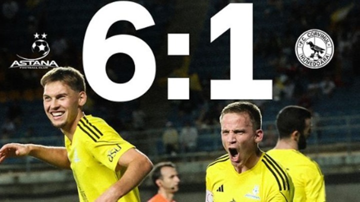 Conference League: Η Αστάνα υπερτερεί (6-1) της Κορνιβούλ