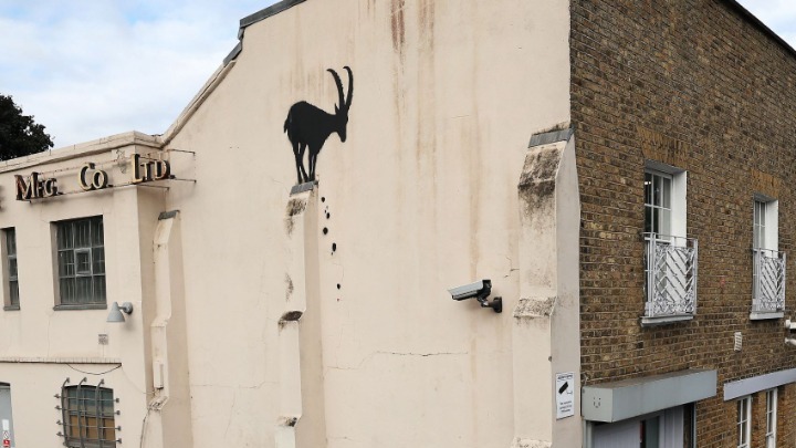 Νέα τοιχογραφία του Banksy σε κτίριο στο νοτιοδυτικό Λονδίνο