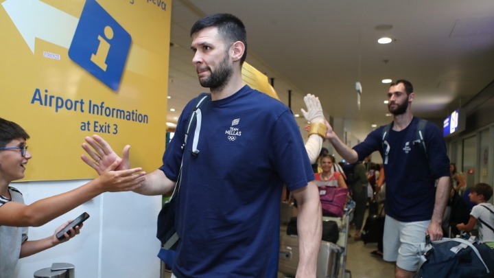 Η Εθνική Ομάδα στην Αθήνα