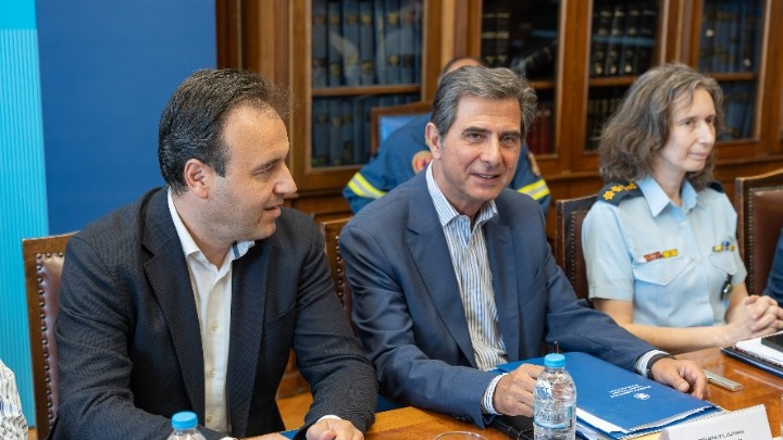 Συνάντηση Δ. Παπαστεργίου – Κ. Γκιουλέκα για το έργο του Flyover