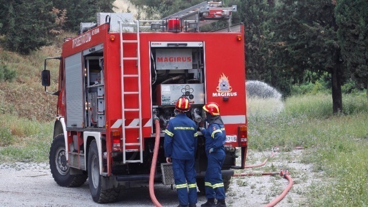 Φωτιά ξέσπασε σε αγροτική περιοχή στη Γενισέα Ξάνθης