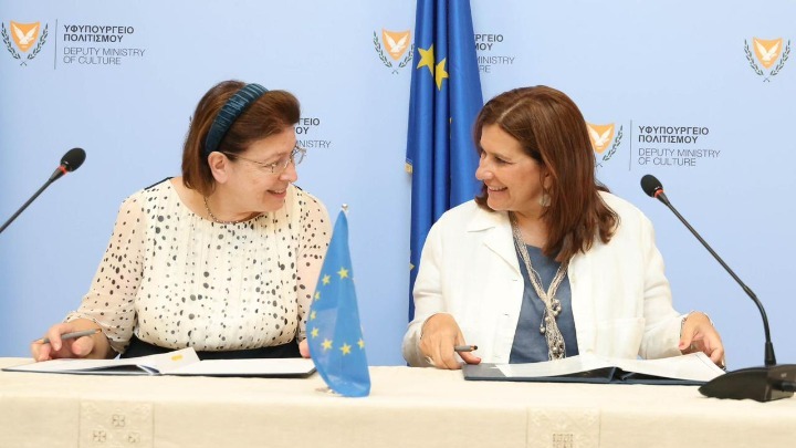 Ιστορική Συμφωνία Πολιτιστικής Συνεργασίας Ελλάδας και Κύπρου Υπογράφηκε
