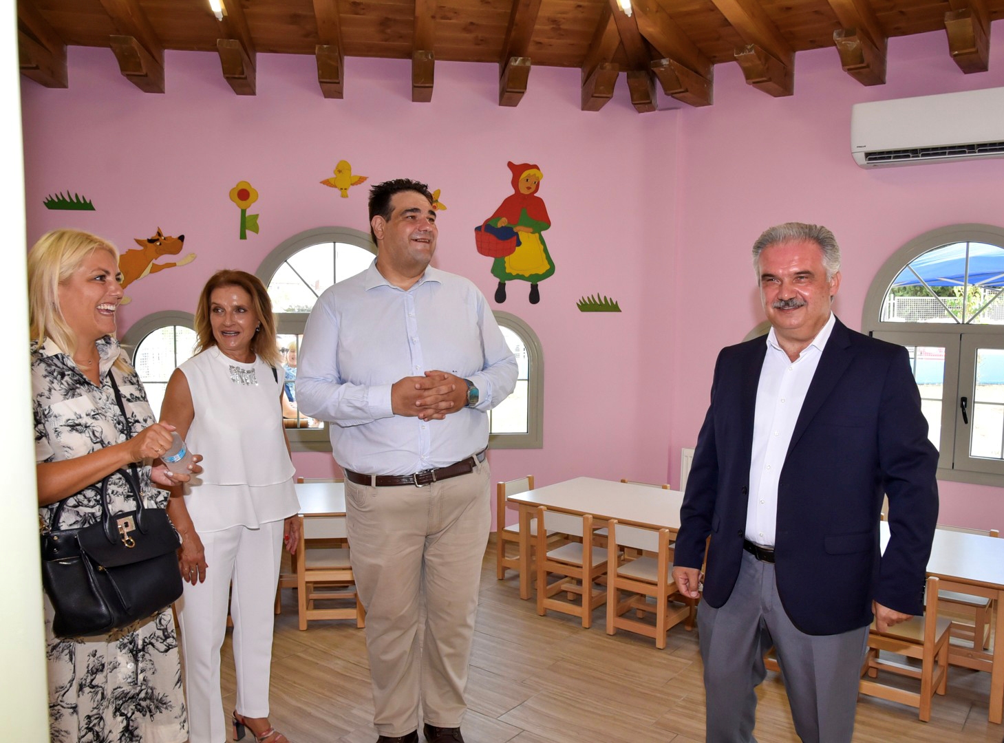 Εγκαινιάστηκε ο υπερσύγχρονος Παιδικός Σταθμός Σταυρού (ΕΙΚΟΝΕΣ)