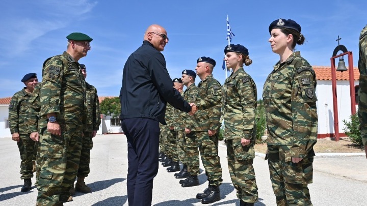 Σημαντική Επίσκεψη Ν. Δένδια στον Ναυτικό Σταθμό της Σαμοθράκης