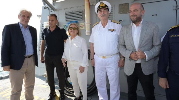 Επιθεώρηση του Πλωτού Περιπολικού του Λιμενικού Σώματος: Ένα Σύμβολο Ασφάλειας για τα Θαλάσσια Σύνορα
