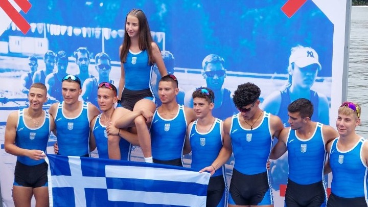 Εντυπωσιακή συγκομιδή επτά μεταλλίων για την Ελλάδα στο Βαλκανικό πρωτάθλημα Κωπηλασίας