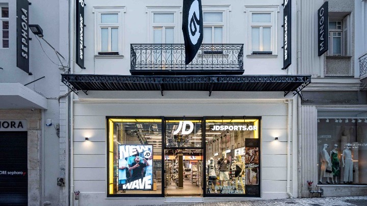 JD Sports: Νέα εποχή για την ελληνική αγορά με το flagship κατάστημα στην Αθήνα