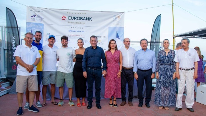 Εντυπωσιακή ολοκλήρωση του 57ου Διεθνούς Ιστιοπλοϊκού Αγώνα Άνδρου, υποστηριζόμενου από τη Eurobank