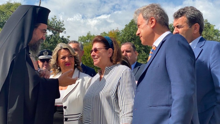 Εγκαίνια της Μονής Τσούκας στο Άργος Ορεστικό με Παρουσία της Υπουργού Πολιτισμού Λίνας Μενδώνη
