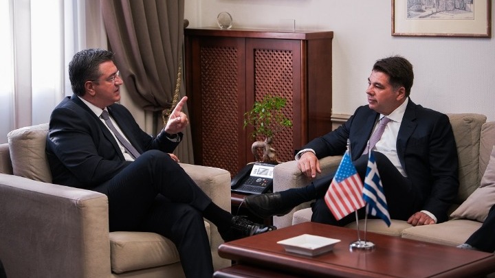 Σημαντική Συνάντηση του Περιφερειάρχη Κεντρικής Μακεδονίας με τον Πρέσβη των ΗΠΑ