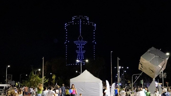 Εντυπωσιακό το Drone Light Show στη ΔΕΘ- Μαγική έναρξη για τα Music Events