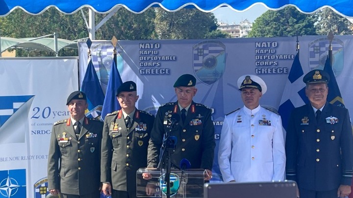 Εορτασμός της 20ης Επετείου του NATO Rapid Deployable Corps-Greece στη Θεσσαλονίκη