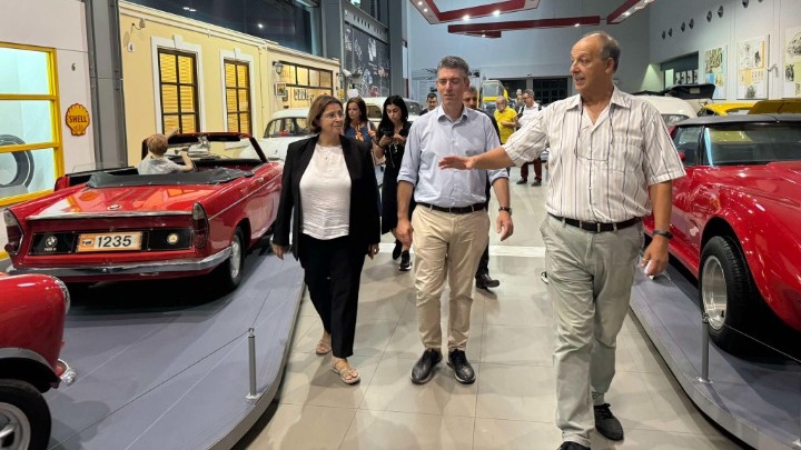 Η επίσκεψη του νέου ΓΓ Έρευνας και Καινοτομίας, Τάσου Γαϊτάνη, στο Κέντρο Νόησις