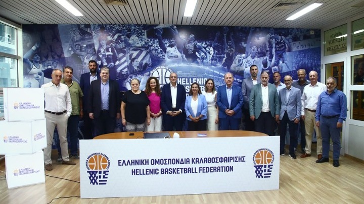 Νέο Διοικητικό Συμβούλιο της Ελληνικής Ομοσπονδίας Καλαθοσφαίρισης