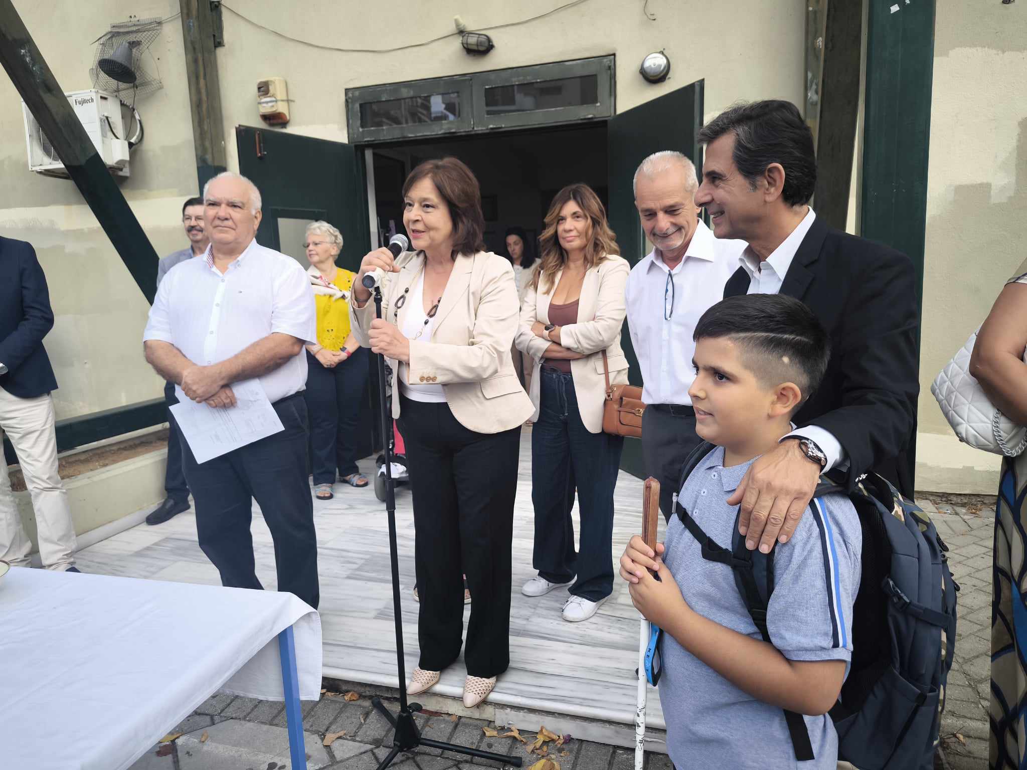 Το πρώτο κουδούνι στα σχολεία της Καλαμαριάς – Χρύσα Αράπογλου: «Το σχολείο γιορτή γνώσης, εμπειρίας και φιλίας με τον Δήμο στο πλευρό σας» 