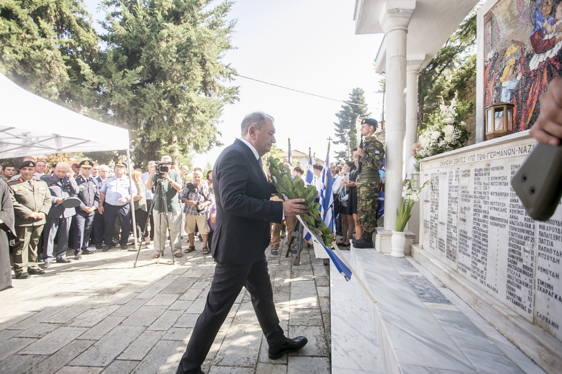 Ιγνάτιος Καϊτεζίδης: «80 χρόνια μετά στέλνουμε το μήνυμα: Γνώση, Μνήμη, Ειρήνη. Δεν ξεχνάμε!»
