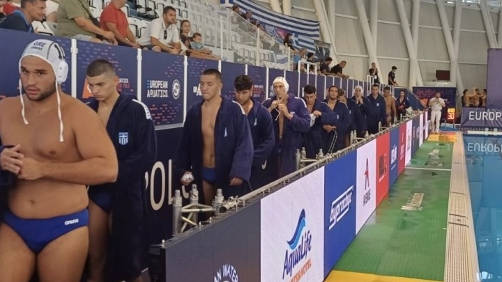 Ατυχία στην Πρεμιέρα για την Εθνική Ομάδα Υδατοσφαίρισης Νέων Ανδρών