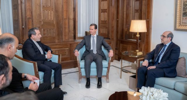 Συρία: Στην Άγκυρα ο υπουργός Εξωτερικών του Ιράν μετά τις συνομιλίες με τον Ασαντ