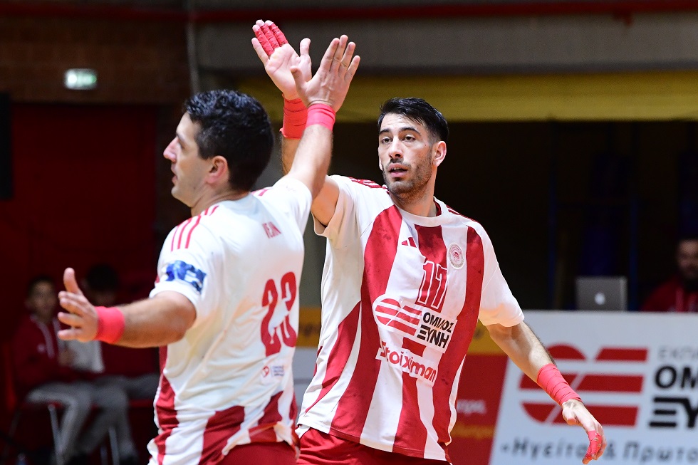 Ολυμπιακός – Ντράμεν 34-30: Μια ιστορική πρόκριση στους 8 του EHF European Cup