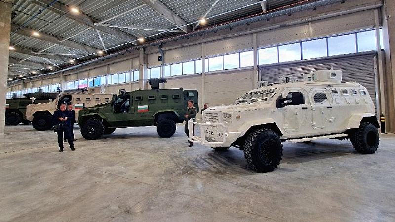 Η International Armored Group ξεκινά την παραγωγή στρατιωτικών οχημάτων στο Μπουργκάς