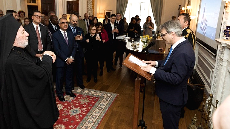 Εκδηλώσεις για την 25η Μαρτίου στην ελληνική πρεσβεία του Λονδίνου