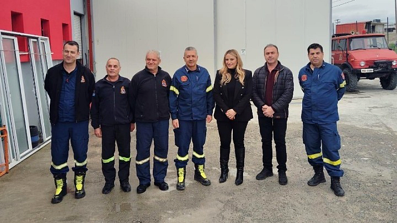 Επίσκεψη της Έλενας Σώκου στη Δεσκάτη Γρεβενών