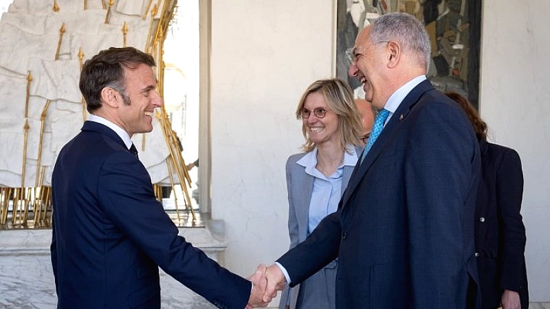 Σημαντική συνάντηση Μακρόν και Καδή στο πλαίσιο Διεθνούς Διάσκεψης για τη Διακυβέρνηση των Ωκεανών