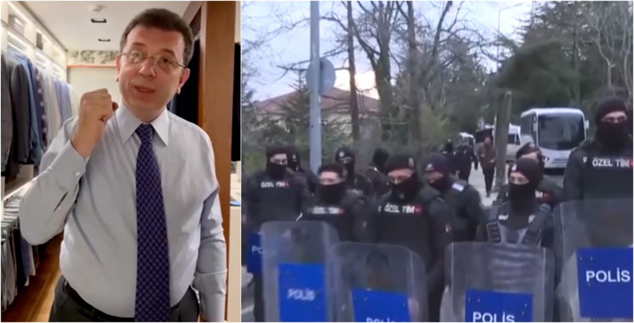 Συλλήψεις του δημάρχου Κωνσταντινούπολης και απαγόρευση συγκεντρώσεων