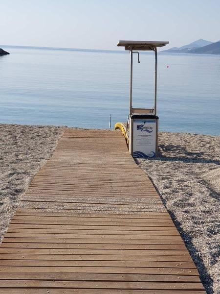 Παρεμβάσεις για την ενίσχυση της προσβασιμότητας σε άτομα με ειδικές ανάγκες στις παραλίες της Β. Κυνουρίας