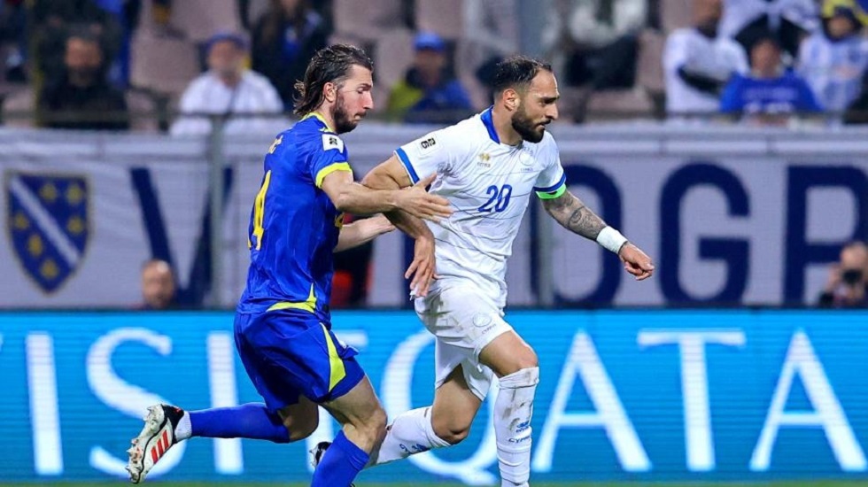 Η Κύπρος ηττήθηκε από τη Βοσνία (2-1) – Άνετη νίκη για την Αγγλία (3-0)
