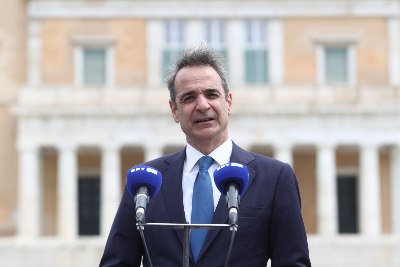 Με τη φράση του Σολωμού ο Μητσοτάκης: Η σημασία του εθνικόν είναι το αληθές στην τρέχουσα εποχή