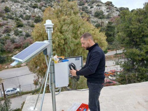 Νέα μετεωρολογική εγκατάσταση για την καταγραφή κλιματολογικών δεδομένων στον Δήμο Πετρούπολης
