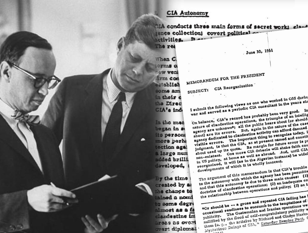 Η επιταγή του Κένεντι: Η CIA σε χίλια κομμάτια και η απειλή που δεν αγνοήθηκε