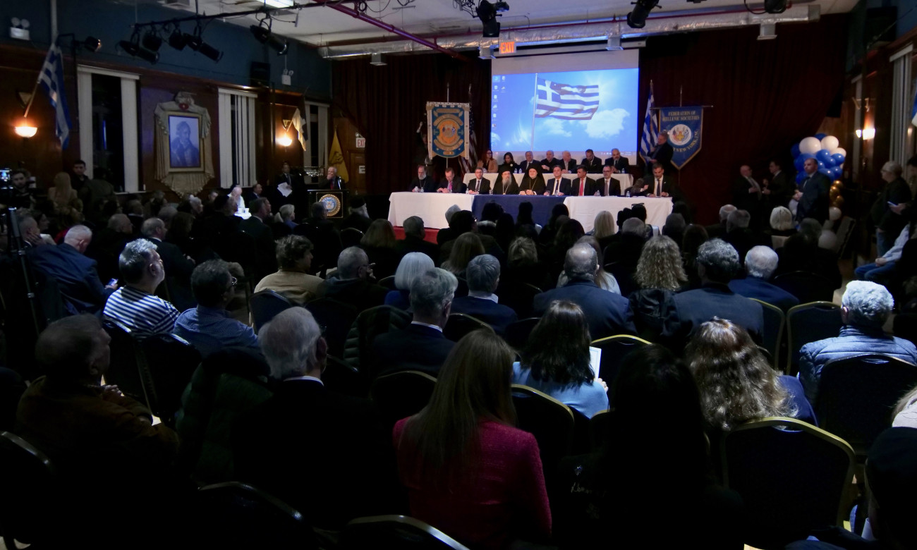 Ανδρουλάκης στην Αστόρια: Χρέος μας η εκμάθηση της ελληνικής γλώσσας για όλα τα παιδιά