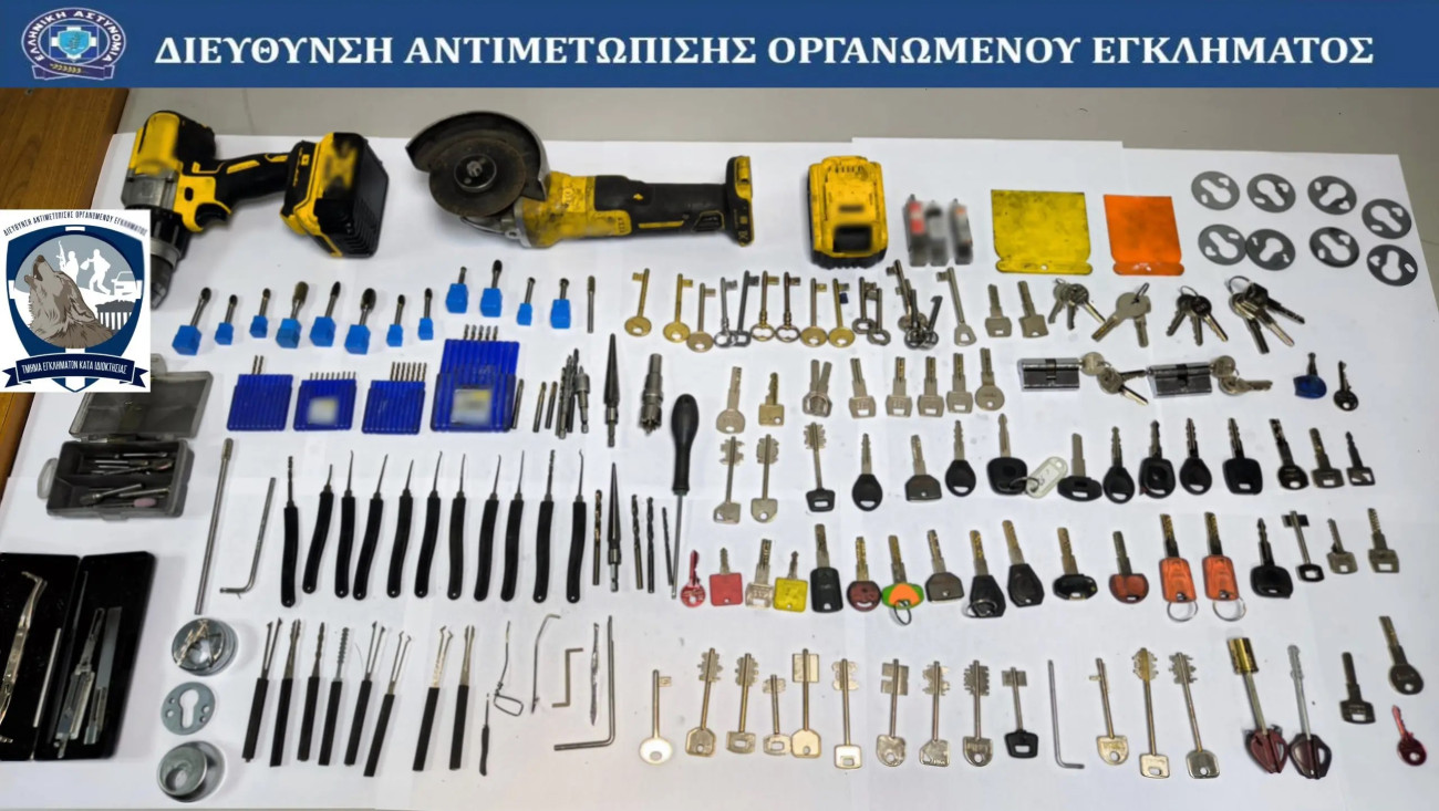 Εξαρθρώθηκε εγκληματική σπείρα διαρρηκτών που παρακολουθούσε τα θύματά της στην Αθήνα