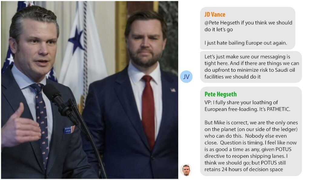 «Είναι παθητικοί, τζαμπατζήδες»: Απίστευτα σχόλια για τους Ευρωπαίους από διαρροή συνομιλιών υπουργών του Τραμπ