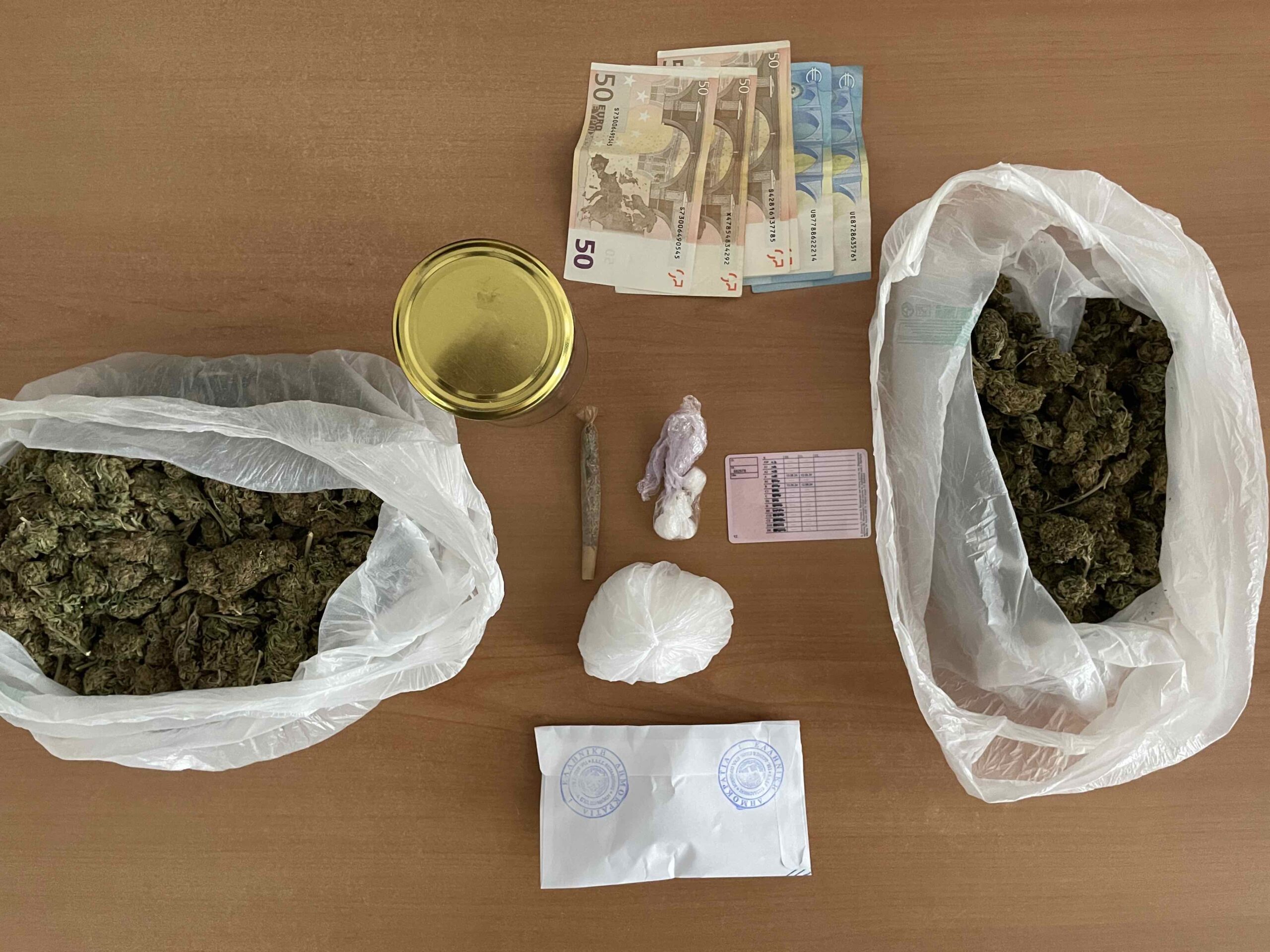 Θεσσαλονίκη: Συνελήφθησαν τρία άτομα για κατοχή ναρκωτικών και πλαστή άδεια οδήγησης
