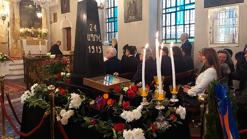 Δοξολογία στον Αρμενικό Ναό της Παναγίας για τα 110 χρόνια από τη γενοκτονία των Αρμενίων