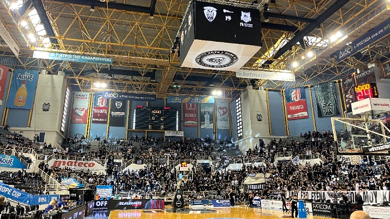 FIBA Europe Cup: Πλήρης η PAOK Sports Arena πριν τον τελικό με την Μπιλμπάο
