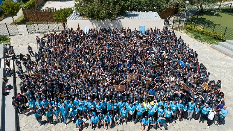 Συναντήθηκαν σχεδόν 1.000 μεγάλοι έφηβοι Πρόσκοποι στην Ελλάδα για τον σύγχρονο πολιτισμό