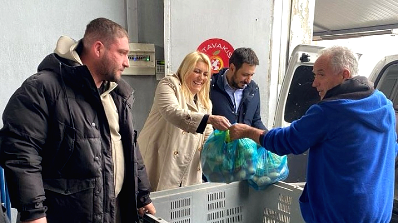 Στήριξη ευπαθών ομάδων: Τέσσερις τόνοι φρούτων και λαχανικών εν όψει Πάσχα